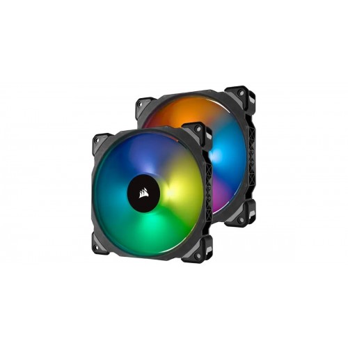 Corsair Dviejų ventiliatorių paketas su apšvietimo mazgu "Node PRO ML140 PRO RGB" universalus