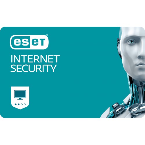 Eset Internet Security, Nauja elektroninė licencija, 1 metai, Licencijos kiekis 1 vartotojas