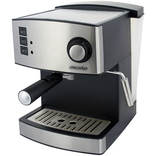 Mesko Espresso aparatas MS 4403 Siurblio slėgis 15 bar, įmontuotas pieno putotuvas, pusiau