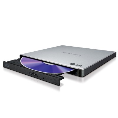 H.L Data Storage Itin plonas nešiojamasis DVD rašytuvas GP57ES40 Sąsaja USB 2.0, DVD R/RW, CD