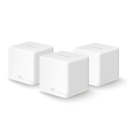 Mercusys AC1300 Whole Home Mesh Wi-Fi System Halo H30G (3-Pack) 802.11ac, 400+867 Mbit/s