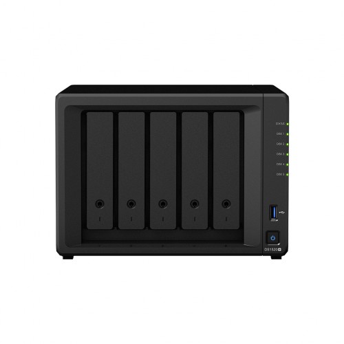 Synology Tower NAS DS1520+ up to 5 HDD/SSD Hot-Swap, Celeron J4125 Dual Core, Processor