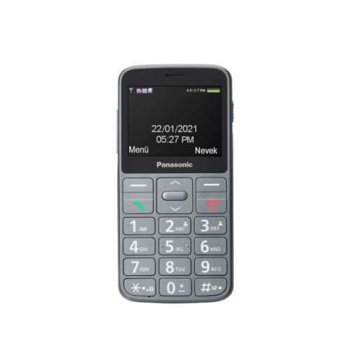 Panasonic KX-TU160 Easy Use Mobile Phone Grey, 2.4 ", TFT-LCD, 240 x 320, USB version USB-C