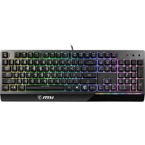 MSI Vigor GK30 Gaming Keyboard, US Layout, Wired, Black Klaviatūros MSI