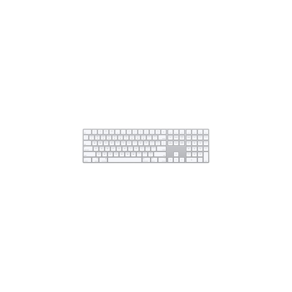 Apple Magic“ klaviatūra su belaide skaitmenine klaviatūra, anglų kalbos išdėstymas Klaviatūros