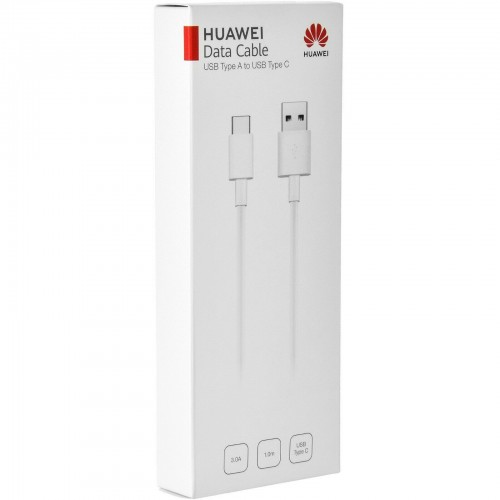 Huawei CP51 Data cable USB to Type-C 1 m 3.0A White Huawei USB C, USB A Laidai, kabeliai ir