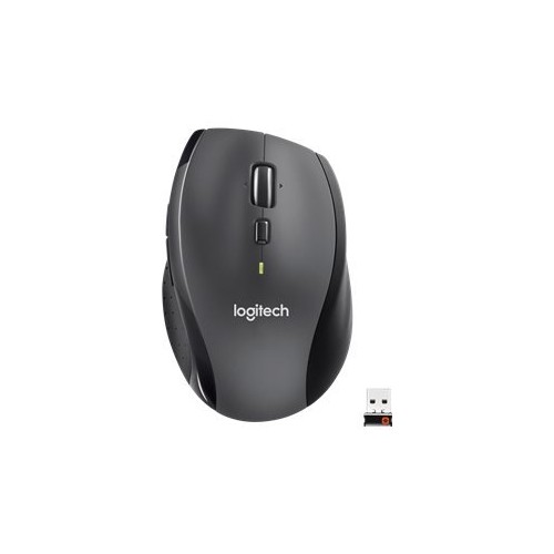 Logitech Marathon Mouse M705 Wireless, Black, USB Kompiuterinės pelės Logitech