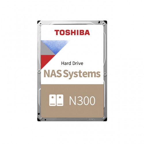 Toshiba HDD NAS N300 3.5" 8TB / 7.2k / SATA / 256MB / Reliability: 24x7, 180TB per year, 1M