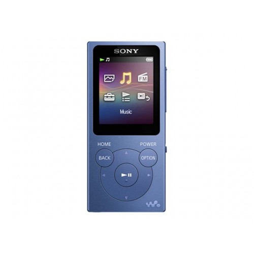 Sony Walkman NW-E394L MP3 Player with FM radio, 8GB, Blue Grotuvai Sony