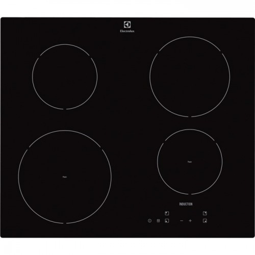 Electrolux Hob EHH6240ISK Induction, Number of burners/cooking zones 4, Black, Display