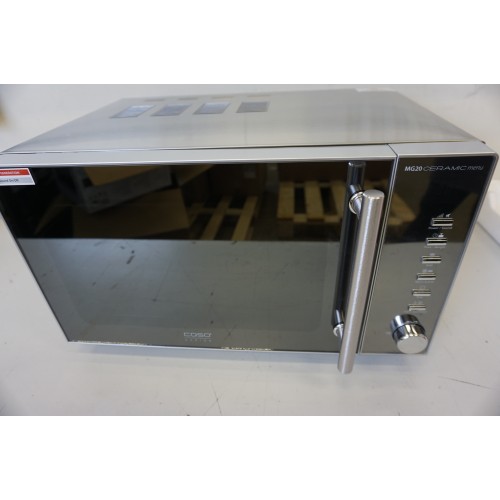 SALE OUT. Caso MG20 Ceramic menu Microwave with Grill, Capacity 20L, 1000W grill, 800W