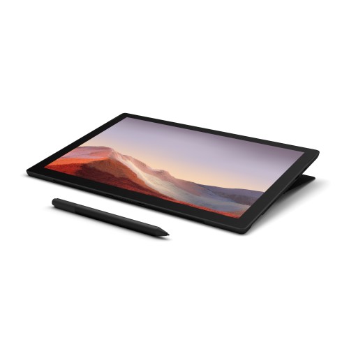Microsoft Surface Pro 7 Black + Surface Pro Type Cover Poppy Red, 12.3 ", Touchscreen, 2736 x 1824 pixels, Intel Core i5, 1035G4