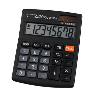 Citizen skaičiuotuvas SDC 805BN Biuro įrangos priedai Citizen