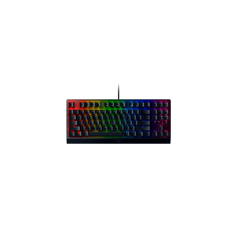 Razer BlackWidow V3 Tenkeyless Gaming keyboard, RGB LED light, RU, Black, Wired
