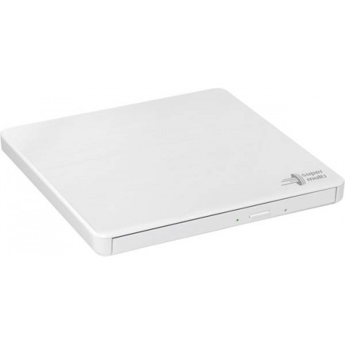 H.L Data Storage Ultra Slim Portable DVD-Writer GP60NW60 Interface USB 2.0, DVD R/RW, CD read speed 24 x, CD write speed 24 x, W