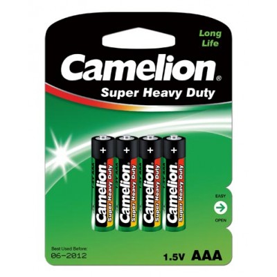 Camelion AAA/LR03, Super Heavy Duty, 4 vnt. Baterijos Camelion