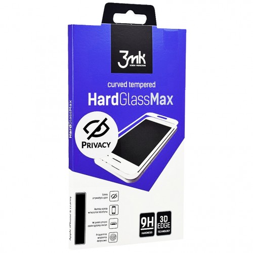 3MK HardGlass Max Privacy ekrano apsauga, Apple, iPhone 6 Plus, grūdintas stiklas