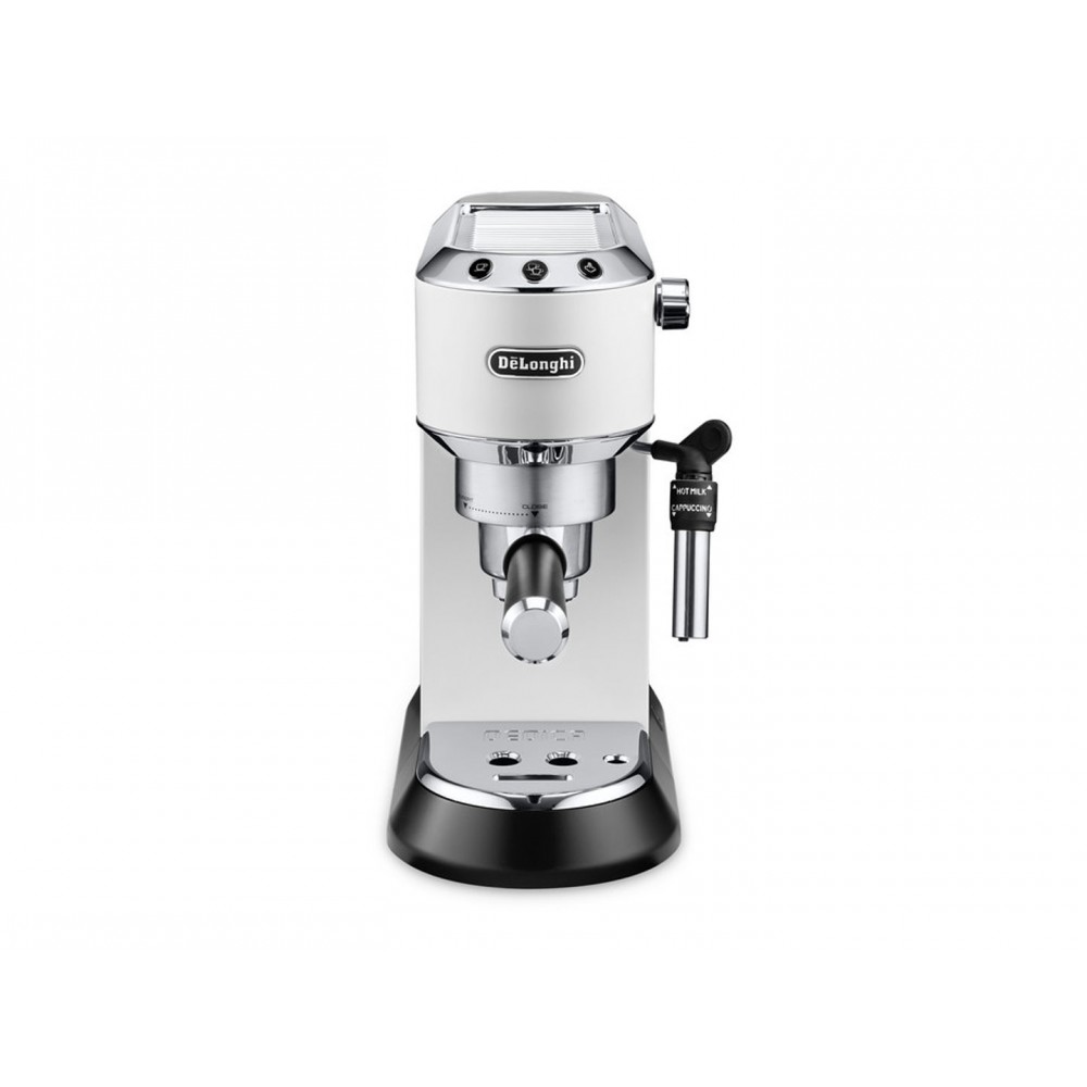 Delonghi Dedica Pump Espresso EC685W Siurblio slėgis 15 barų, Integruotas pieno putos