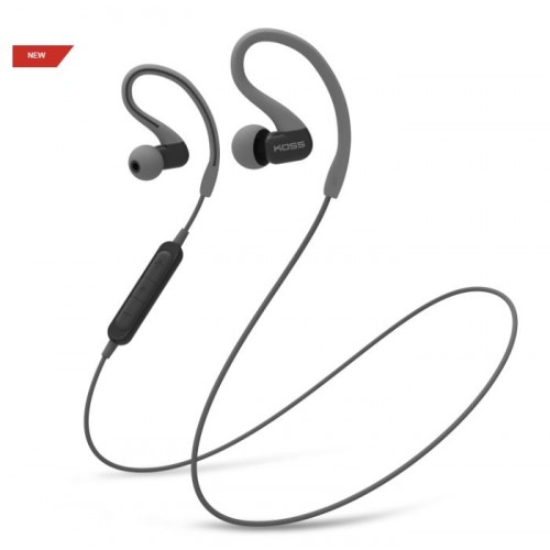 Koss ausinės BT232i į ausis / ausų kabliukas, „Bluetooth“, mikrofonas, juoda, belaidė Ausinės