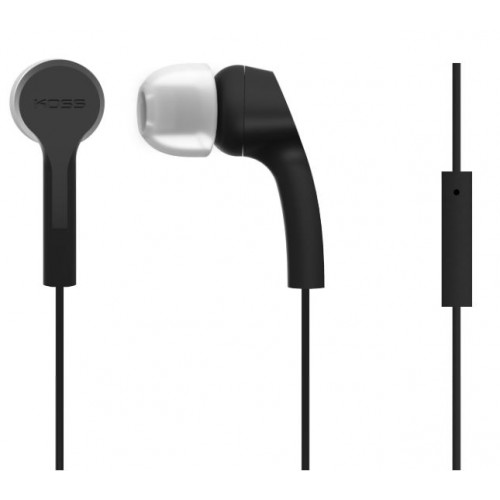 Koss ausinės KEB9iK In-ear, 3,5 mm (1/8 colio), mikrofonas, juodas, Ausinės ir ausinukai Koss