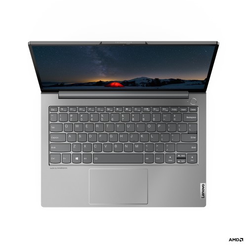 Lenovo ThinkBook 13s-ACN Gen 3 Grey, 13.3 ", IPS, WQXGA, 2560 x 1600, Anti-glare, AMD Ryzen 7, 5800U, 16 GB, SSD 512 GB, AMD Rad
