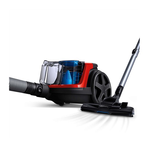 Philips Vacuum cleaner PowerPro Compact FC9330/09 Bagless, Power 650 W, Dust capacity 1.5 L, Red