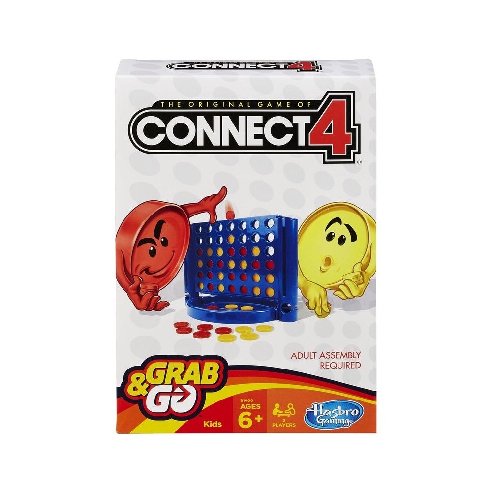 HASBRO GAMING game Connect 4 Grab And Go, B1000619