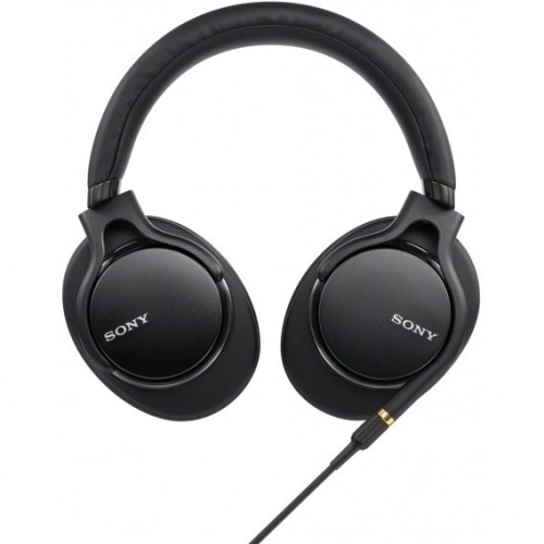 Sony mini ausinės su galvos juostele MDR1AM2B , 3,5 mm (1/8 colio), juodos, Ausinės