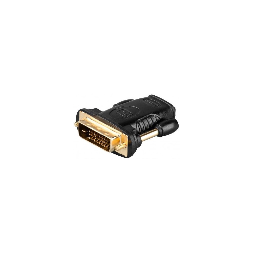 Goobay 68931 HDMI /DVI-D adapteris, paauksuotas Laidai, kabeliai ir įrankiai Goobay