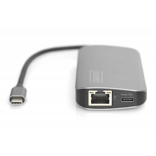 Digitus USB-C Universal Docking Station, 8 Port