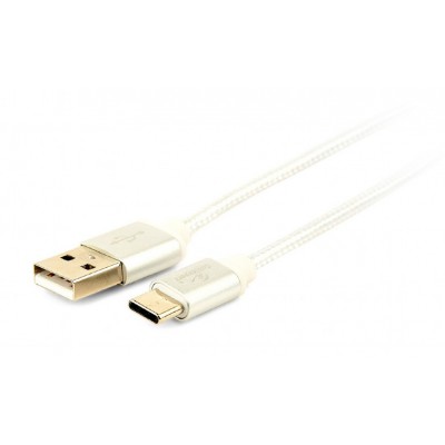 Gembird USB Type-C laidas su pynėmis ir metalinėmis jungtimis, 1,8 m Pakrovėjai Gembird