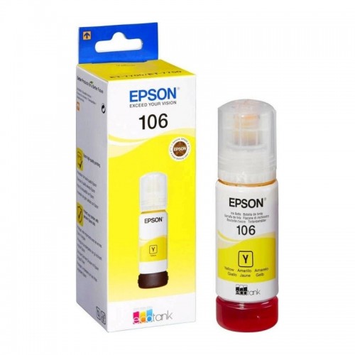 Epson Ecotank 106 rašalo buteliukas, geltonas Spausdintuvų reikmenys Epson