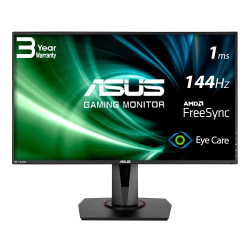 Asus Gaming LCD VG279Q 27 colių, IPS, FHD, 1920 x 1080, 16:9, 1 ms, 400 cd/m, juodas, HDMI
