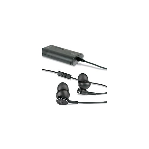 Audio Technica earphones ATH-ANC33iS 3.5mm (1/8 inch), In-ear, No, Black