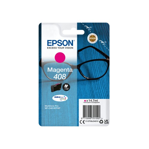 Epson DURABrite Ultra 408L Ink cartrige, Magenta