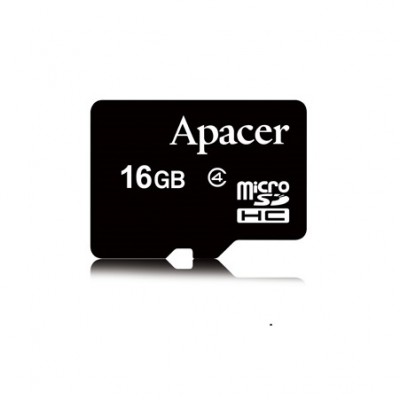 APACER microSDHC Class4 16GB Atminties kortelės Apacer