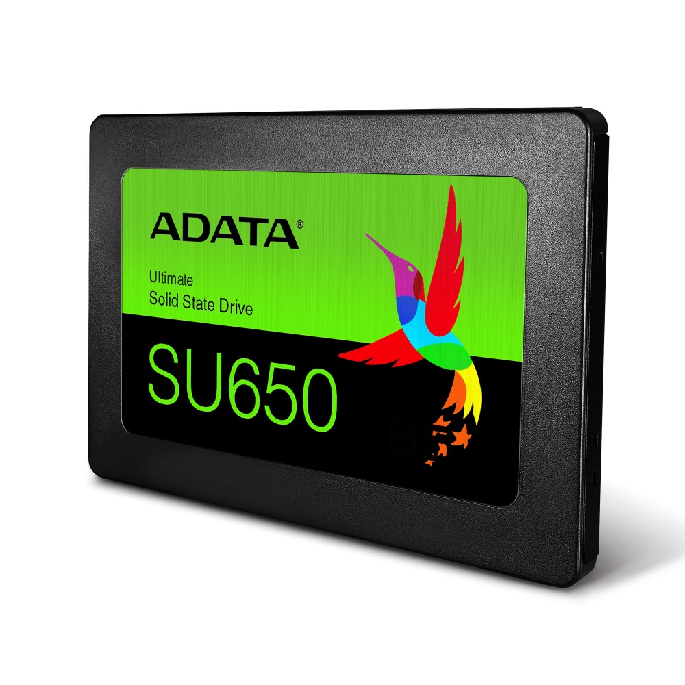 ADATA Ultimate SU650 3D NAND SSD 480 GB, SSD formato koeficientas 2,5, SSD sąsaja SATA, Rašymo