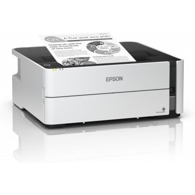 Epson Printer EcoTank M1180 Mono, PrecisionCore TFP Spausdintuvas, A4, Wi-Fi, pilka