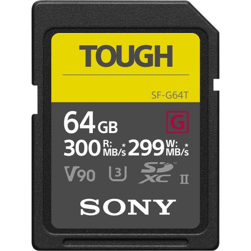 Sony SF64TG 64 GB, MicroSDXC, Flash atmintis 10 klasė Atminties kortelės Sony