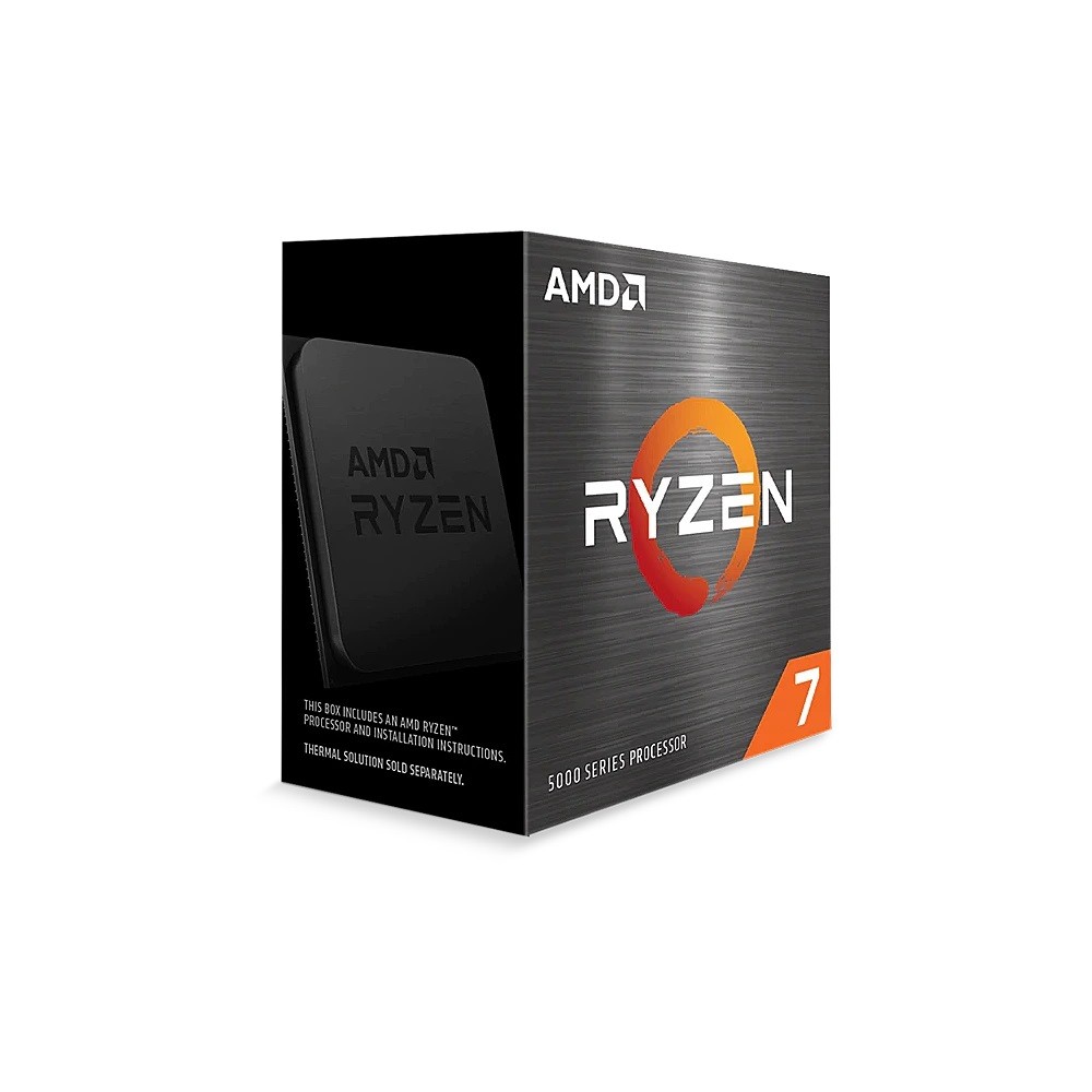 AMD Ryzen 7 5700X, 3.4 GHz, AM4, Processor threads 16, Packing Retail, Processor cores 8, Component for Desktop