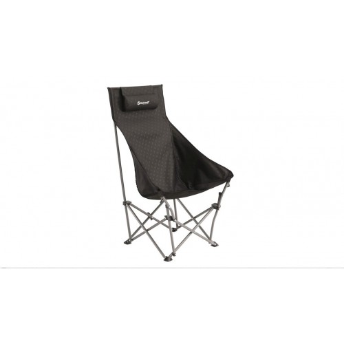 Outwell Arm Chair Emilio 100 kg, Black, 100% polyester