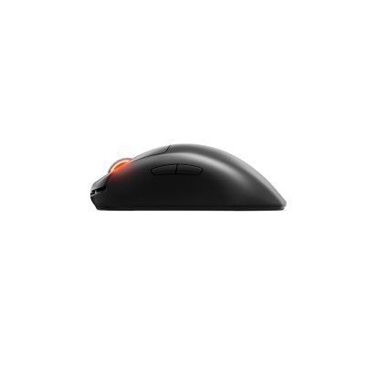 SteelSeries Prime Gaming Mouse RGB LED light, Optical mouse, Black, 2.4GHz / Wireless