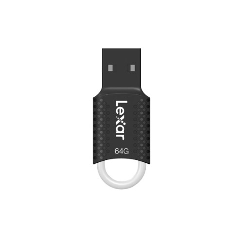 Lexar USB atmintinė JumpDrive V40 64 GB, USB 2.0, juoda Išoriniai kietieji diskai Lexar