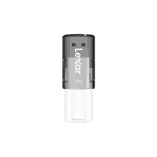 Lexar atmintinė „JumpDrive S60“ 32 GB, USB 2.0, juoda/mėlyna Išoriniai kietieji diskai Lexar