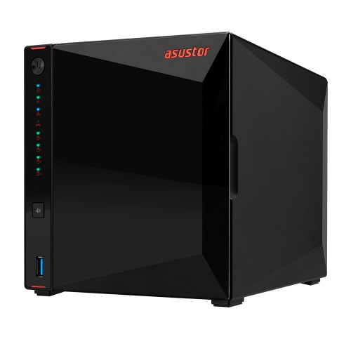 Asus Asus tor Nimbustor 4 AS5304T iki 4 HDD/SSD, Intel Celeron J4105 Quad-Core, procesoriaus
