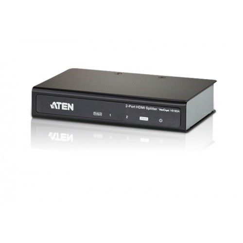 Aten 2 prievadų 4K HDMI skirstytuvas KVM komutatoriai (Switch) Aten
