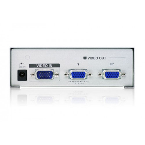 Aten 2 prievadų VGA skirstytuvas (350 MHz) KVM komutatoriai (Switch) Aten