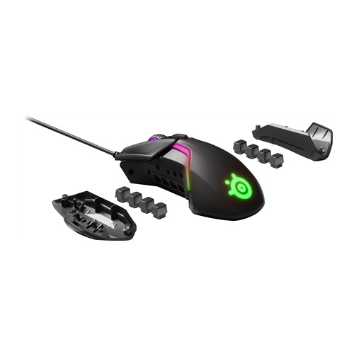 SteelSeries Rival 600 Gaming Mouse SteelSeries Gaming mouse, RGB LED light, Dual system: 1st - TrueMove 3 Optical Sensor 100-120
