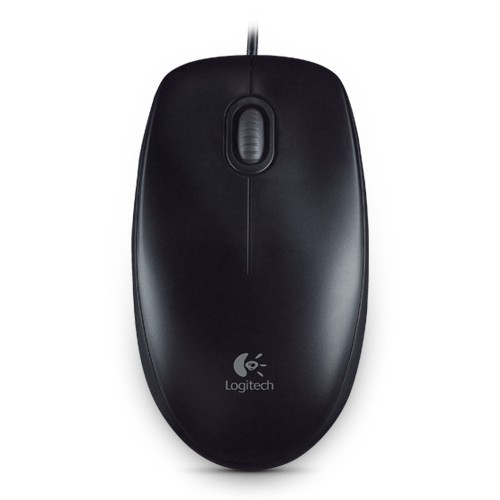 Logitech Mouse B100 laidinė, juoda Kompiuterinės pelės Logitech