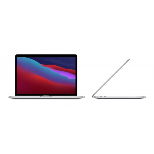 Apple MacBook Pro Silver, 13.3 ", IPS, 2560 x 1600, Apple M1, 8 GB, SSD 512 GB, Apple M1 8-core GPU, Without ODD, macOS, 802.11a